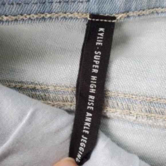 Bluenotes Super High Rise Ankle Jegging Kylie Skinny Women's Size 36 Jeans 32x26 - Picture 13 of 15